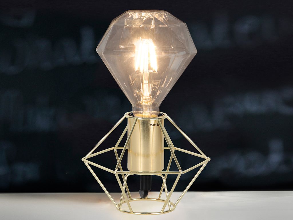 Leuchtmittel LED | Filament | Diamant | ?11,5cm x ?13,2cm | 3,2W | E27 | 2700K | 320 Lumen | Dimmbar