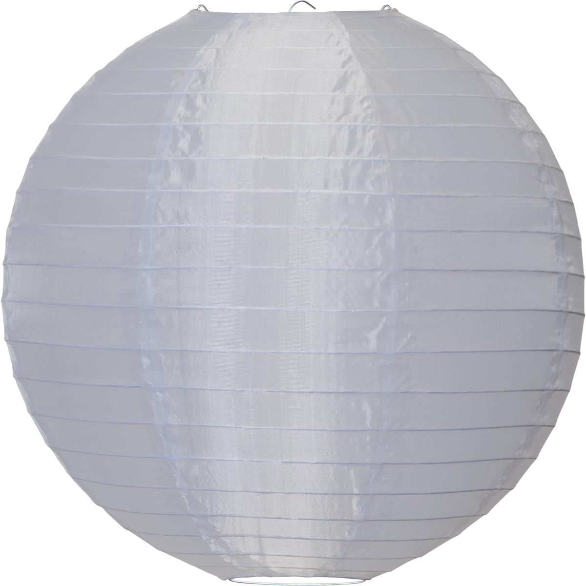 Lampion FESTIVAL - D: 40cm - für Hängefassungen oder Lichterketten - weiß - für Außen
