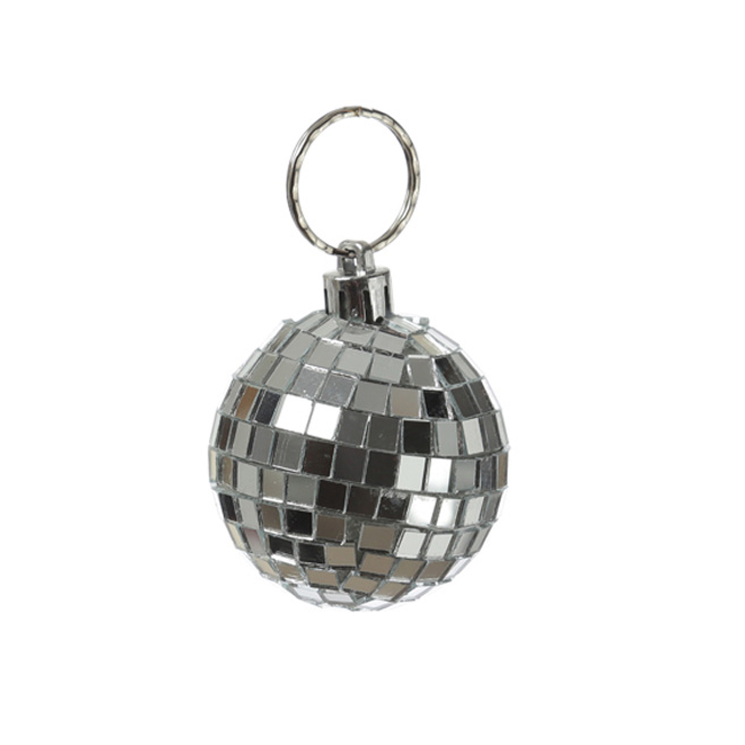 Spiegelkugel 5cm silber- Discokugel Echtglas zur Dekoration - mirrorball