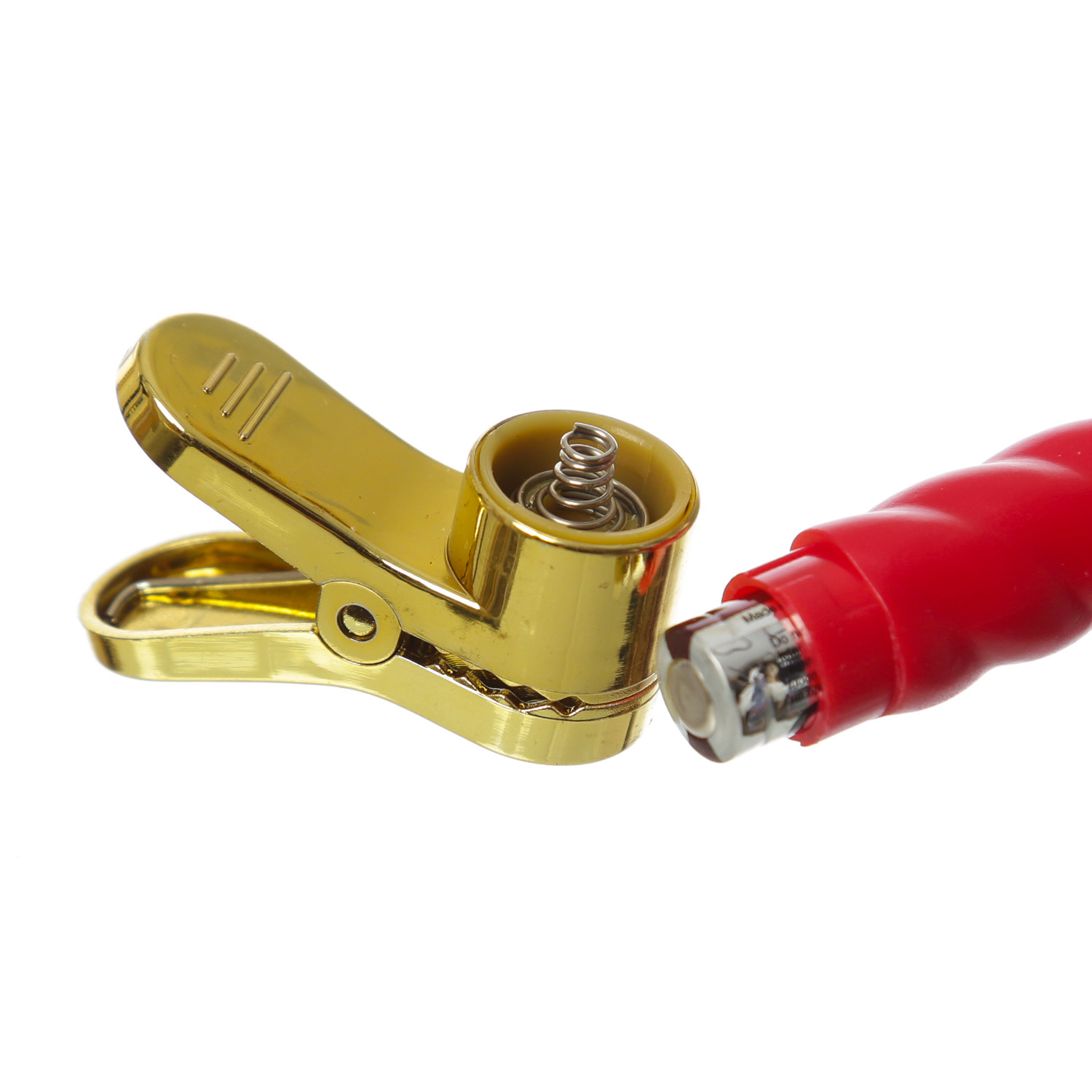 LED Baumkerzen TWIST mit Clip - kabellos - Fernbedienung -Timer - für Innen - rot - 10er Set