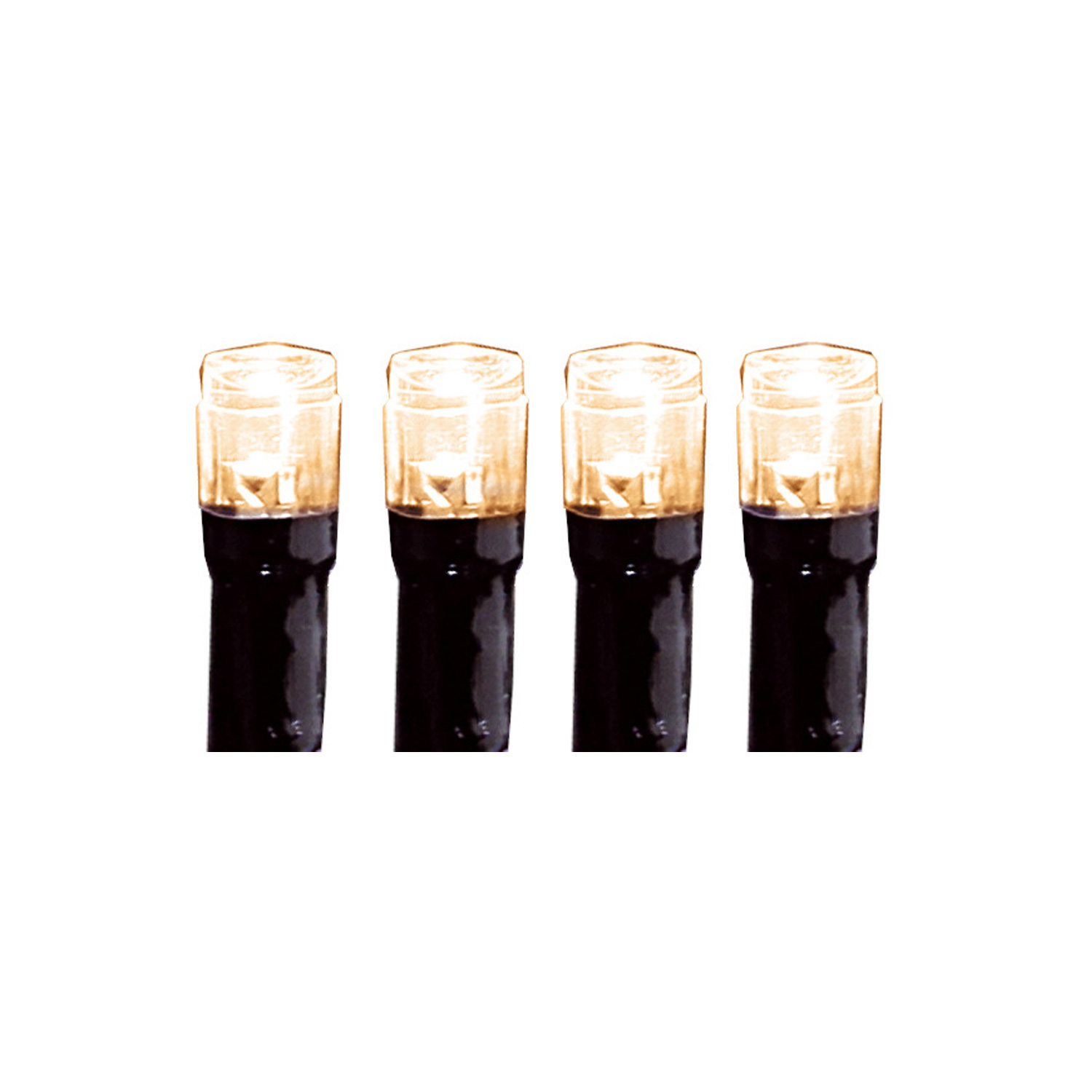 LED Baummantel - Serie LED - outdoor - 160 warmweiße LED - H: 2.00m - schwarzes Kabel