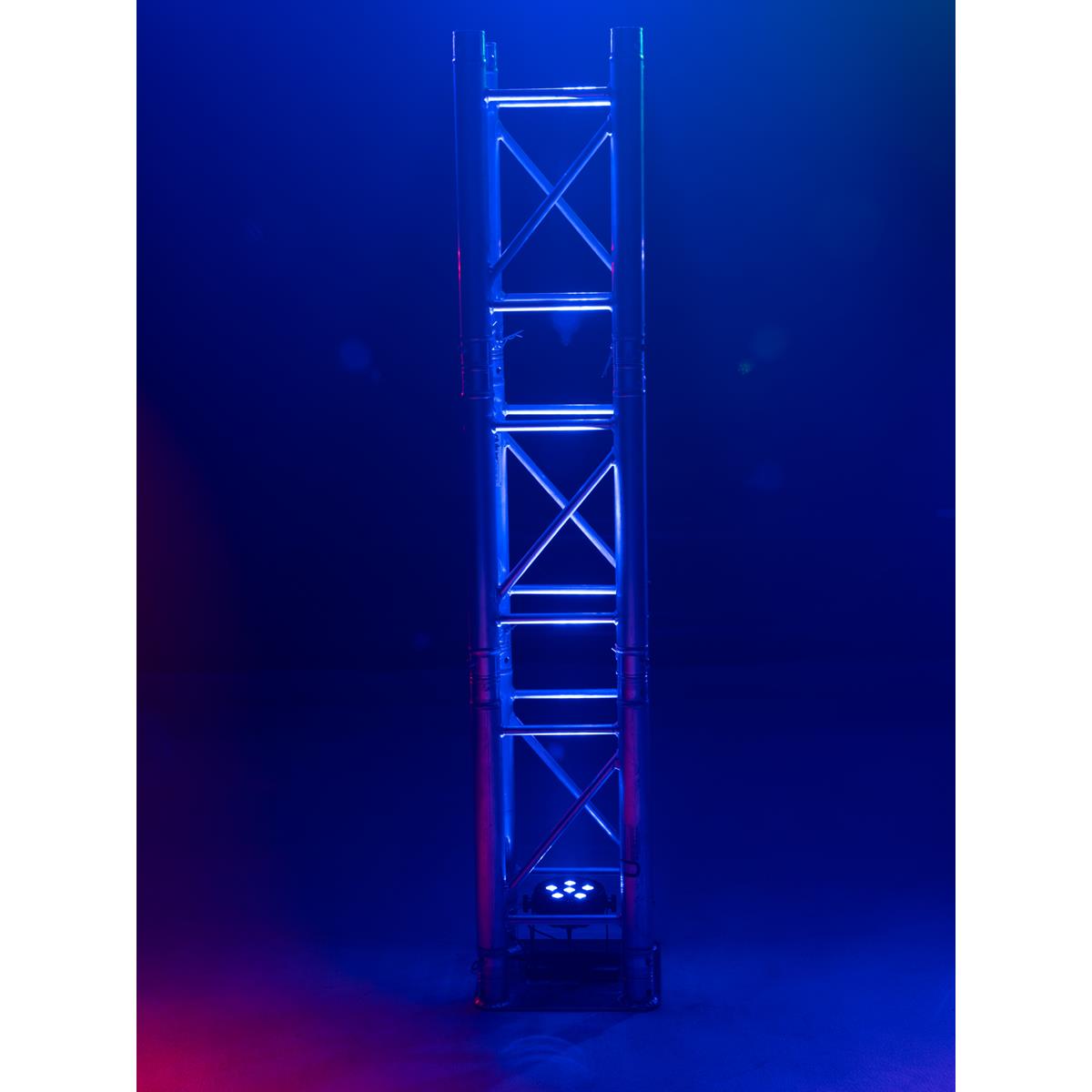 USB Party Spot - 6 RGB LED - Musiksteuerung + Automatik - Fernbedienung