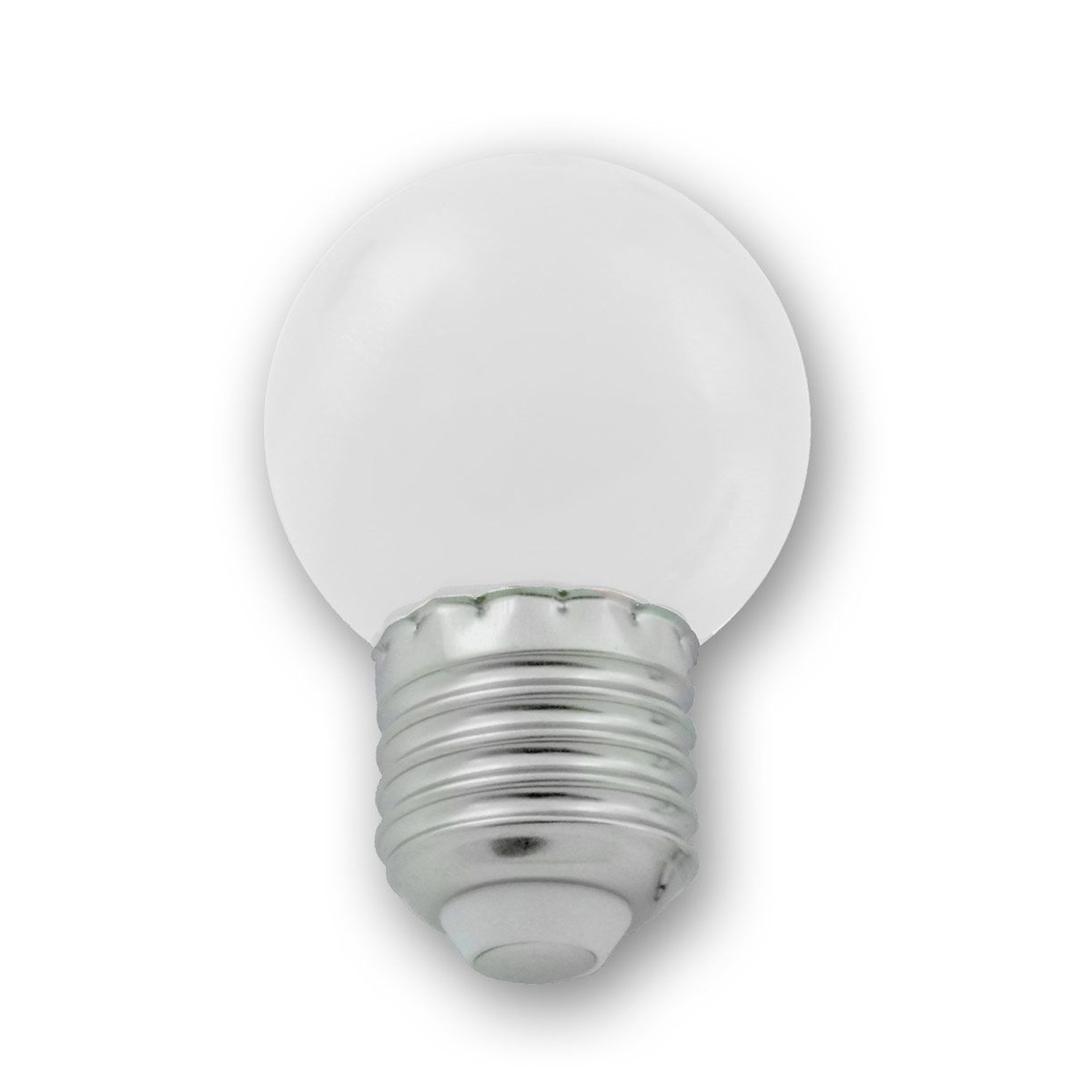 Illu-/Partylichterkette 10m - Außenlichterkette schwarz - Made in Germany- 20 kaltweiße LED Kugellampen