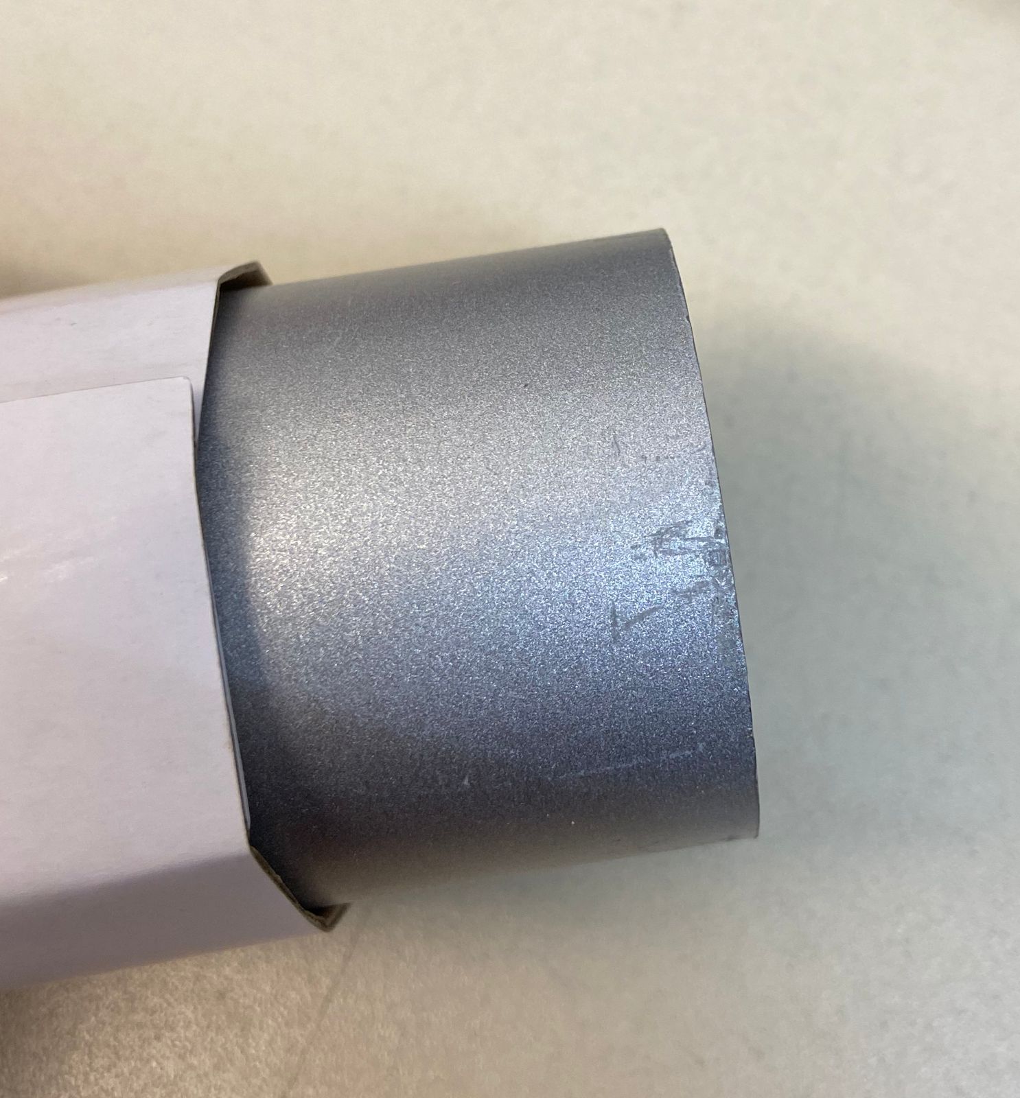 B-Ware Hängeleuchte Shape - Dekoleuchte mit Ring - oval - H: 38cm - für E27 Leuchtmittel - silber