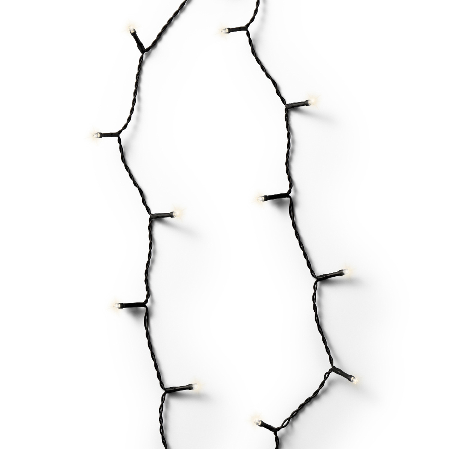 LED Lichterkette Durawise - 24 warmweiße LED - L: 1,7m - 8 Funktionen - Timer - Batterie bis 60 Tage