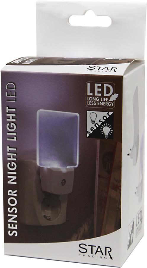 Nachtlicht LED SENSOR - kaltweiss - 0,5W - 5lm - EUROStecker
