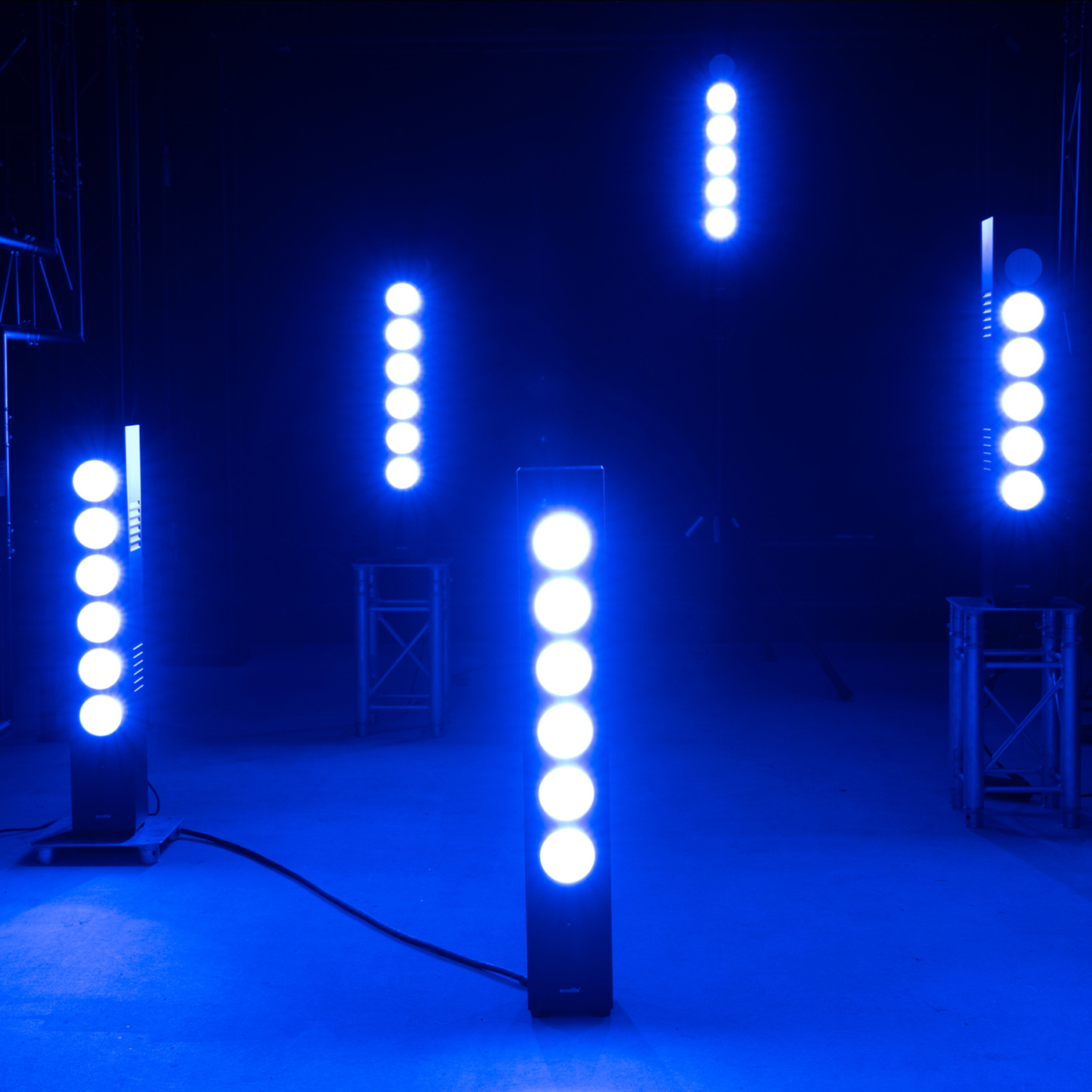 LED Lichtsäule Lichtorgel - high Power 6x 30W COB - DMX - inkl. Fernbedienung - Partyraumbeleuchtung LED Lichtsäule Lichtorgel - high Power 6x 30W COB - DMX - inkl. Fernbedienung - Partyraumbeleuchtung