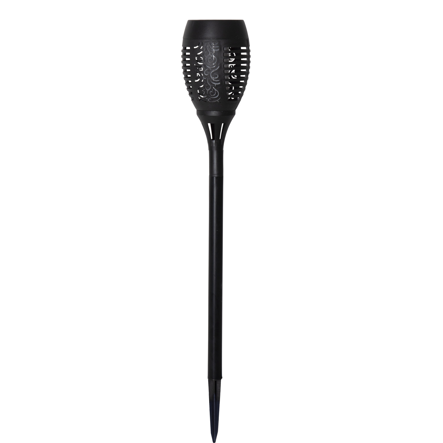 LED Solar Fackel FLAME - Gartenfackel - simulierter Flammeneffekt - H: 50cm - Lichtsensor - 1 Stück