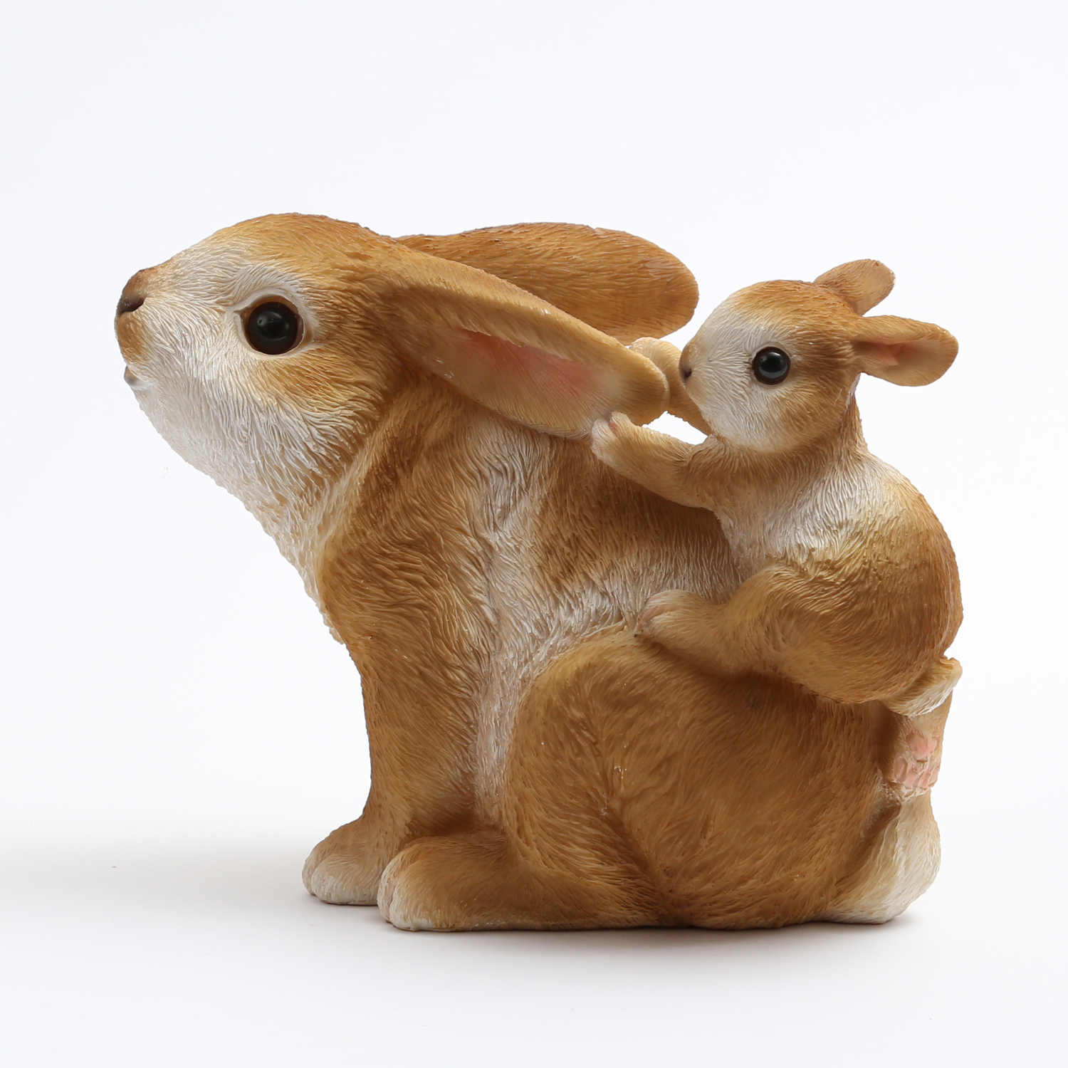 Hase - Osterhase sitzend - Frühlingsdeko - Ostern - Innen - braun/beige