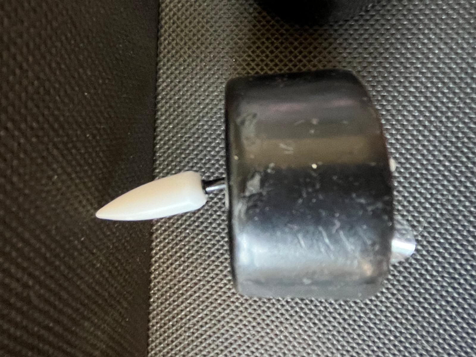 B-Ware LED Teelichter MIA - realistische 3D Flamme - D: 4,1cm - inkl. Batterien - schwarz - 2 Stück