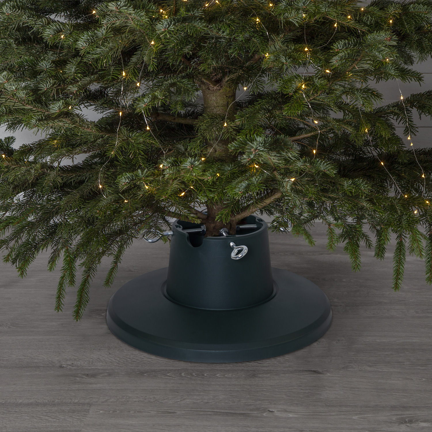 Christbaumständer LARS - Stammdurchmesser 3,5-10,5cm - Höhe bis 2,1m -  Wassertank 1,6L - grün