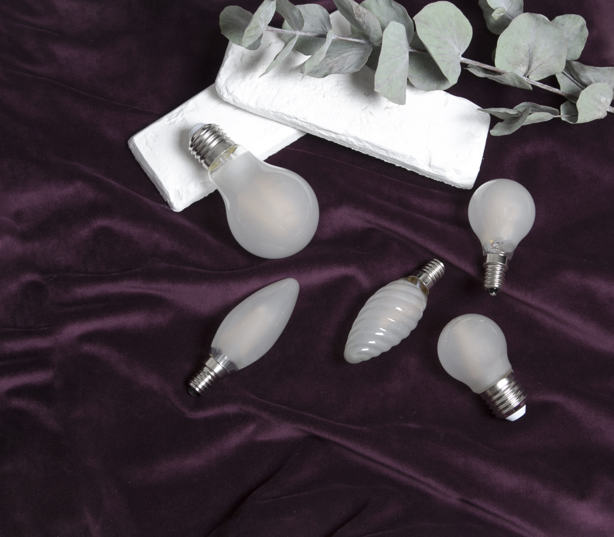 LED Kerzenlampe FILA TC35 - E14 - 1,8W - warmweiss 2700K - 150lm - gefrostet