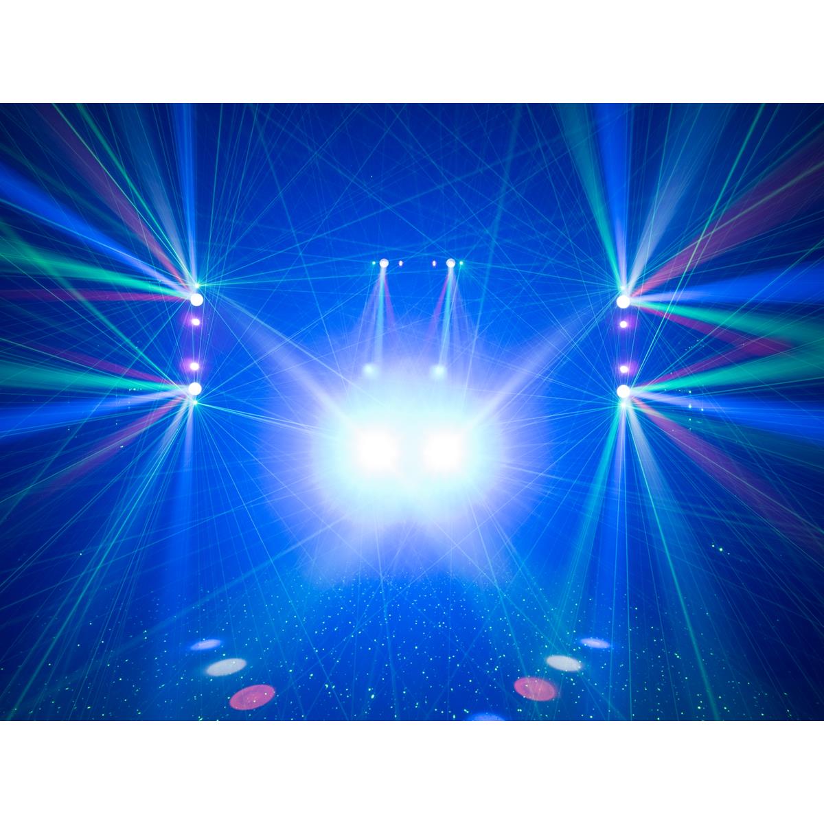 LED Multi FX Laser Bar - Die komplette Lichtshow für Deine Party