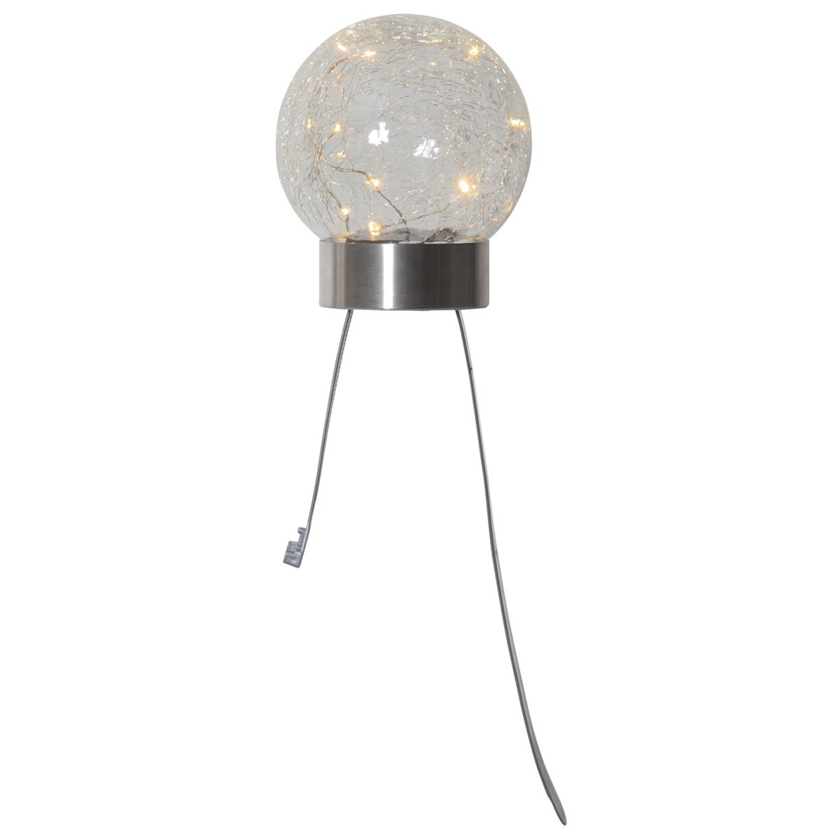 LED Solar Dekoleuchte 3in1 Glory - 10 warmweise LED - H: 35cm - Dämmerungssensor