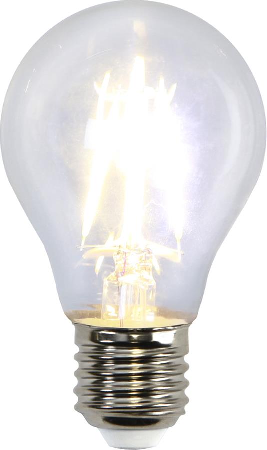 LED Tropfenlampe FILA A60 - E27 - 4W - warmweiss 2700K - 470lm  - klar