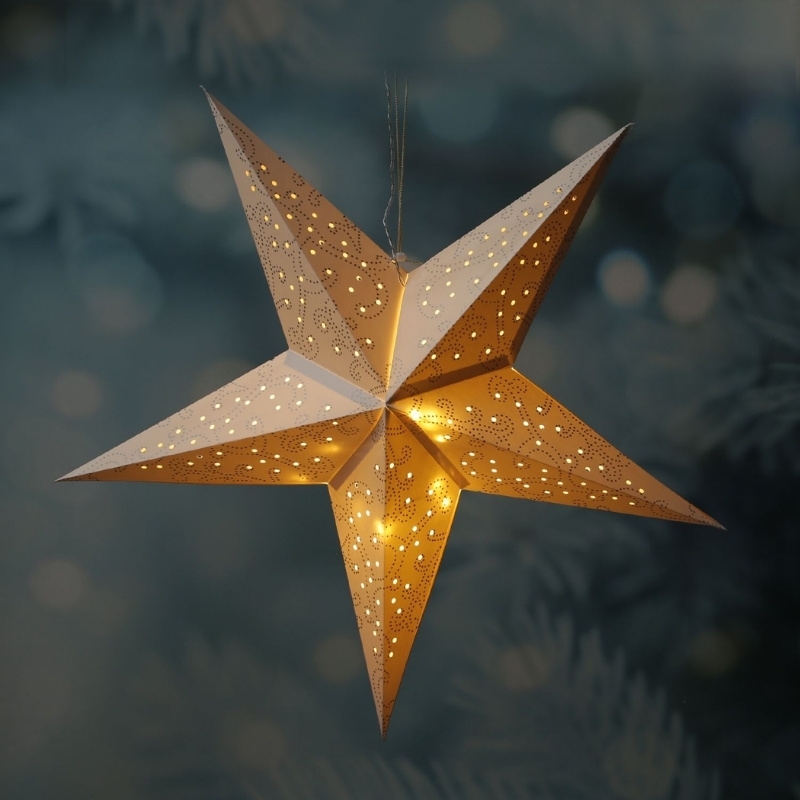 Papierstern Weihnachten