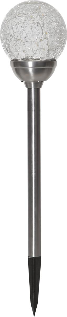 LED Solarkugel/Gartenspieß "Glory" - H: 45cm - 30 warmweise LED - Dämmerungssensor