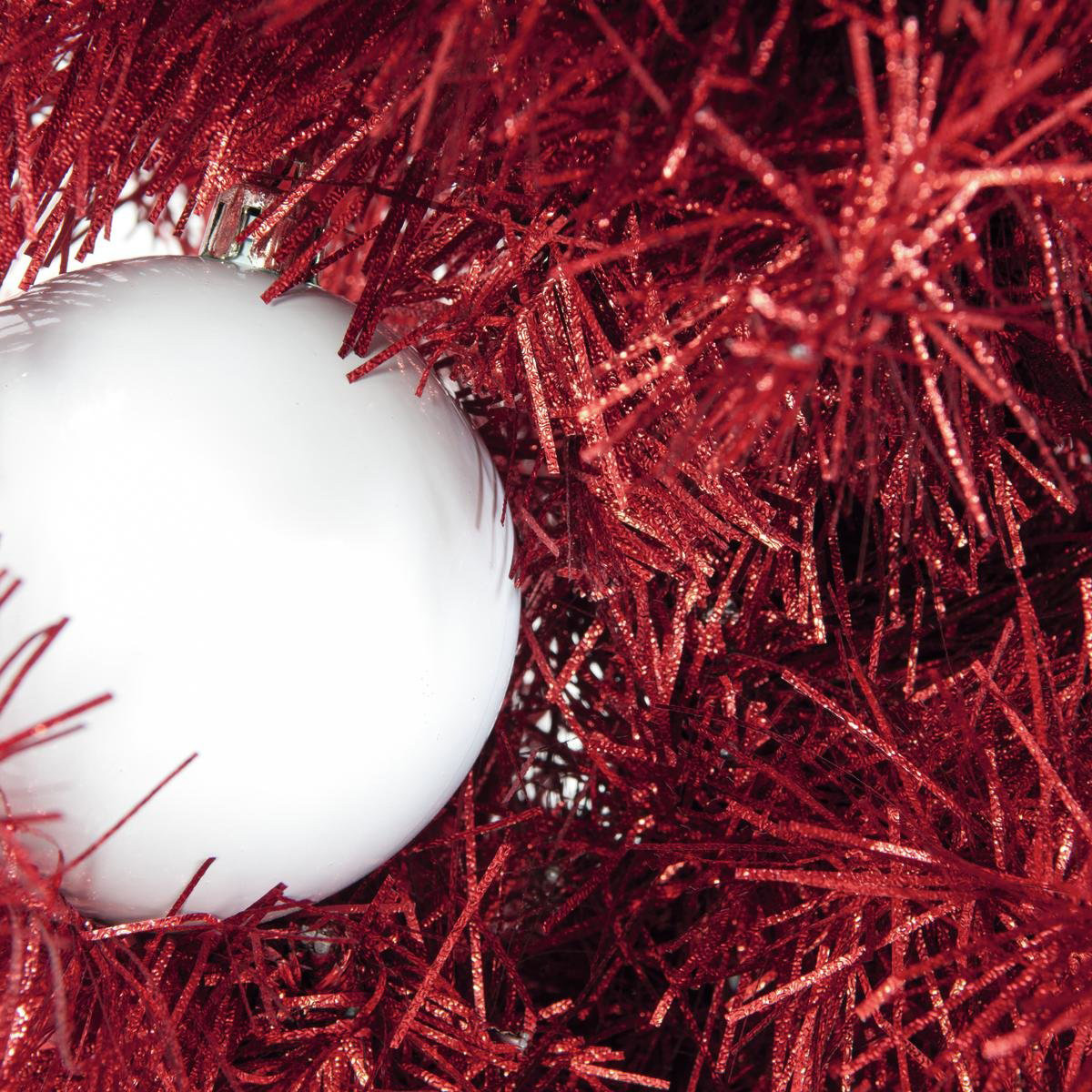Tannenbaum FUTURA, rot-metallic, 210cm - MADE IN EUROPE