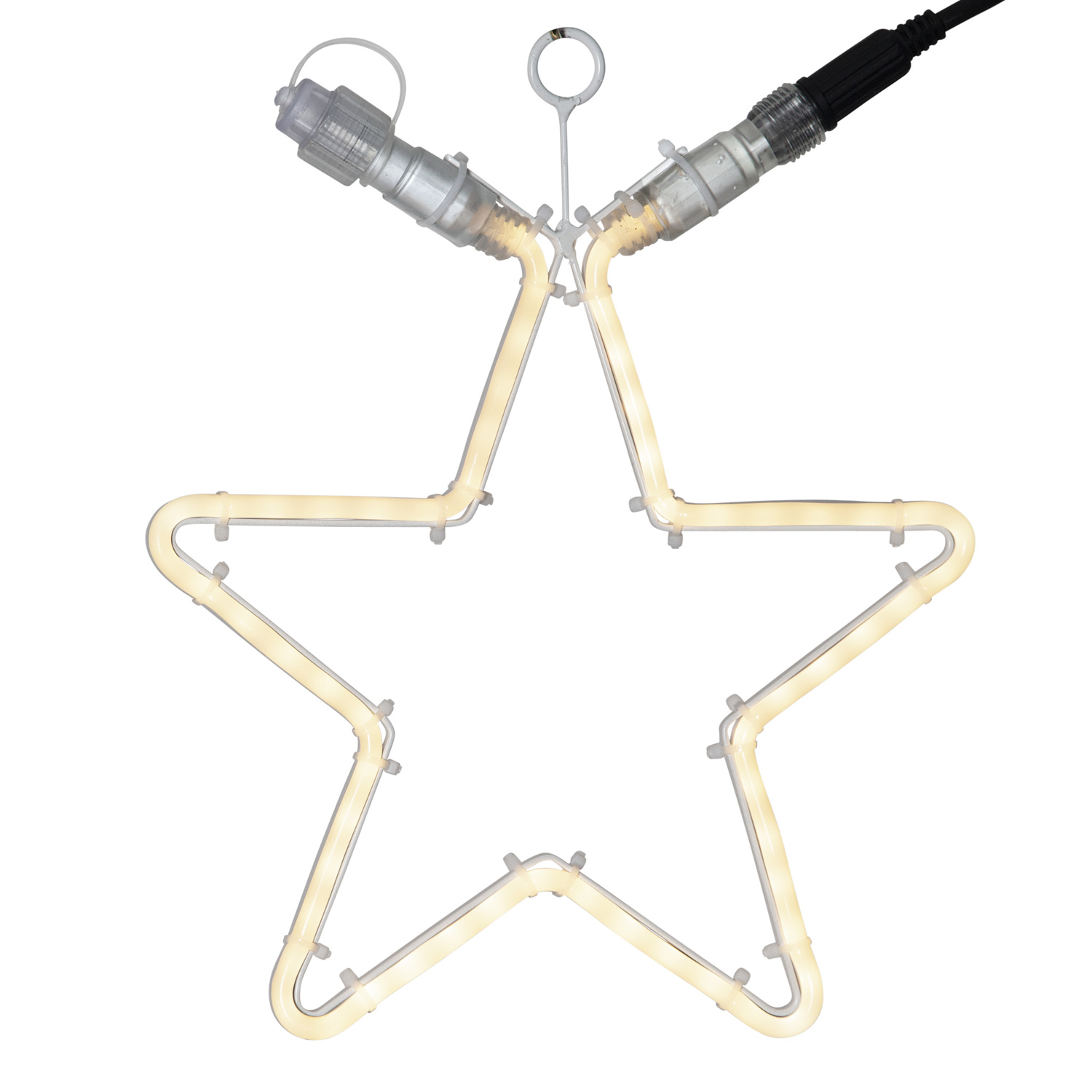 System 24 | Stern 32cm | 60 warmweiße LEDs | koppelbar | exkl. Trafo