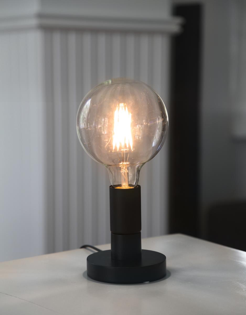 LED GLOBE FILA GLOW G125 - E27 - 3,6W - warmweiss  2100K - 320lm - klar - dimmbar