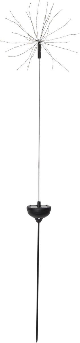 LED Solarstab "Firework" Gartendeko - 90 warmweiße LED - H: 100cm - Dämmerungssensor