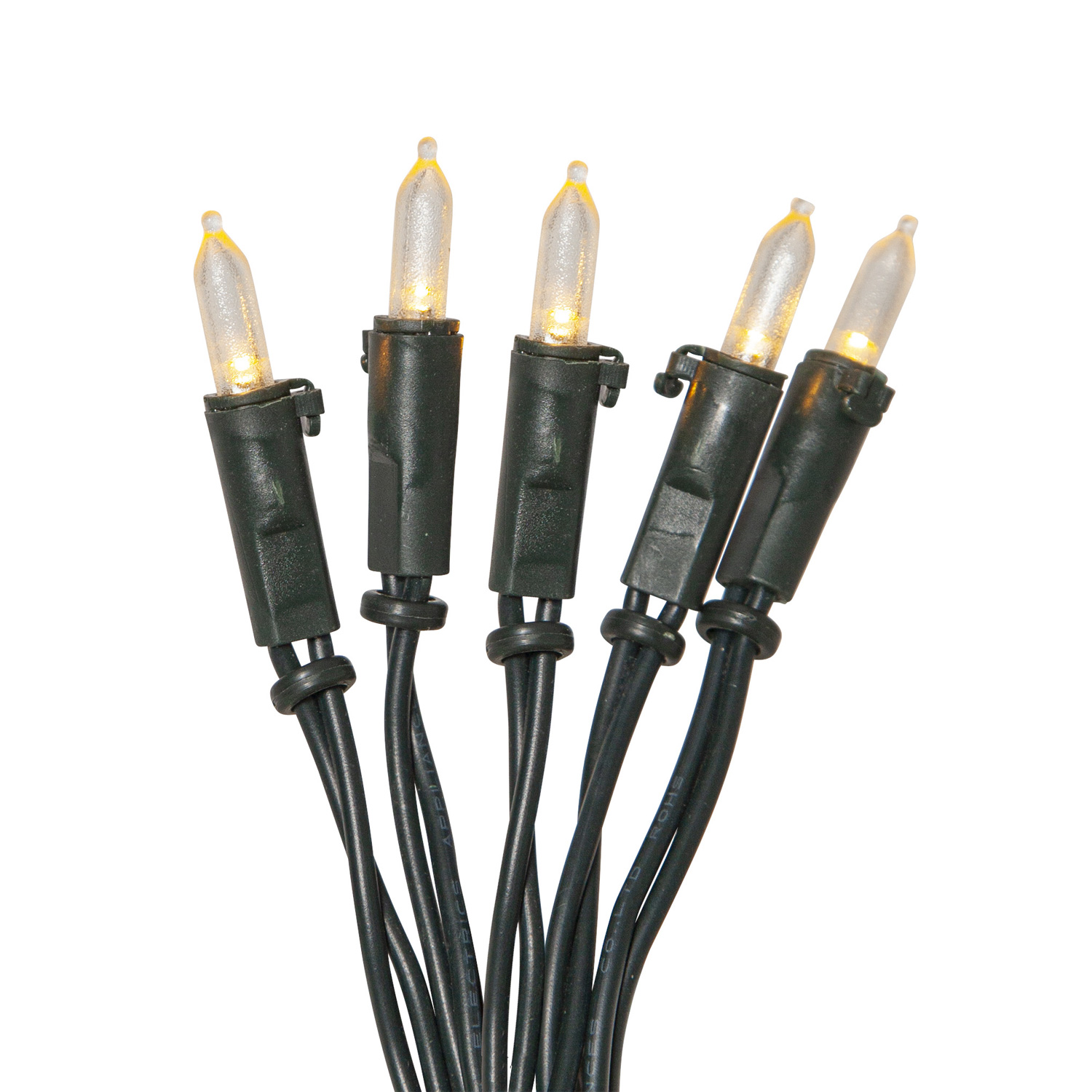 LED Lichterkette Pisello - Weihnachtslichterkette - 20 warmweiße LED - L: 2,85m - für Innen