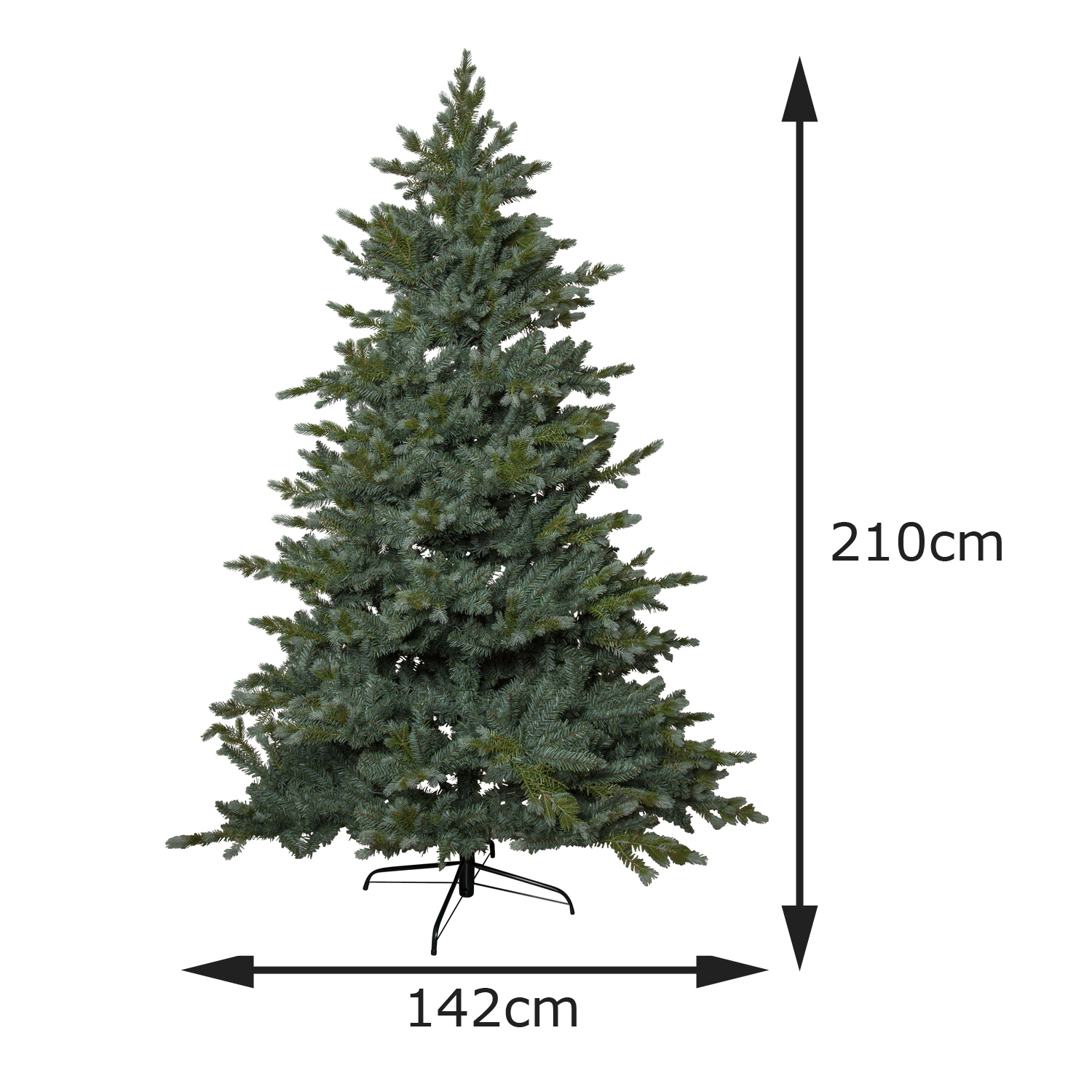 Weihnachtsbaum LARS - 210cm - In/outdoor