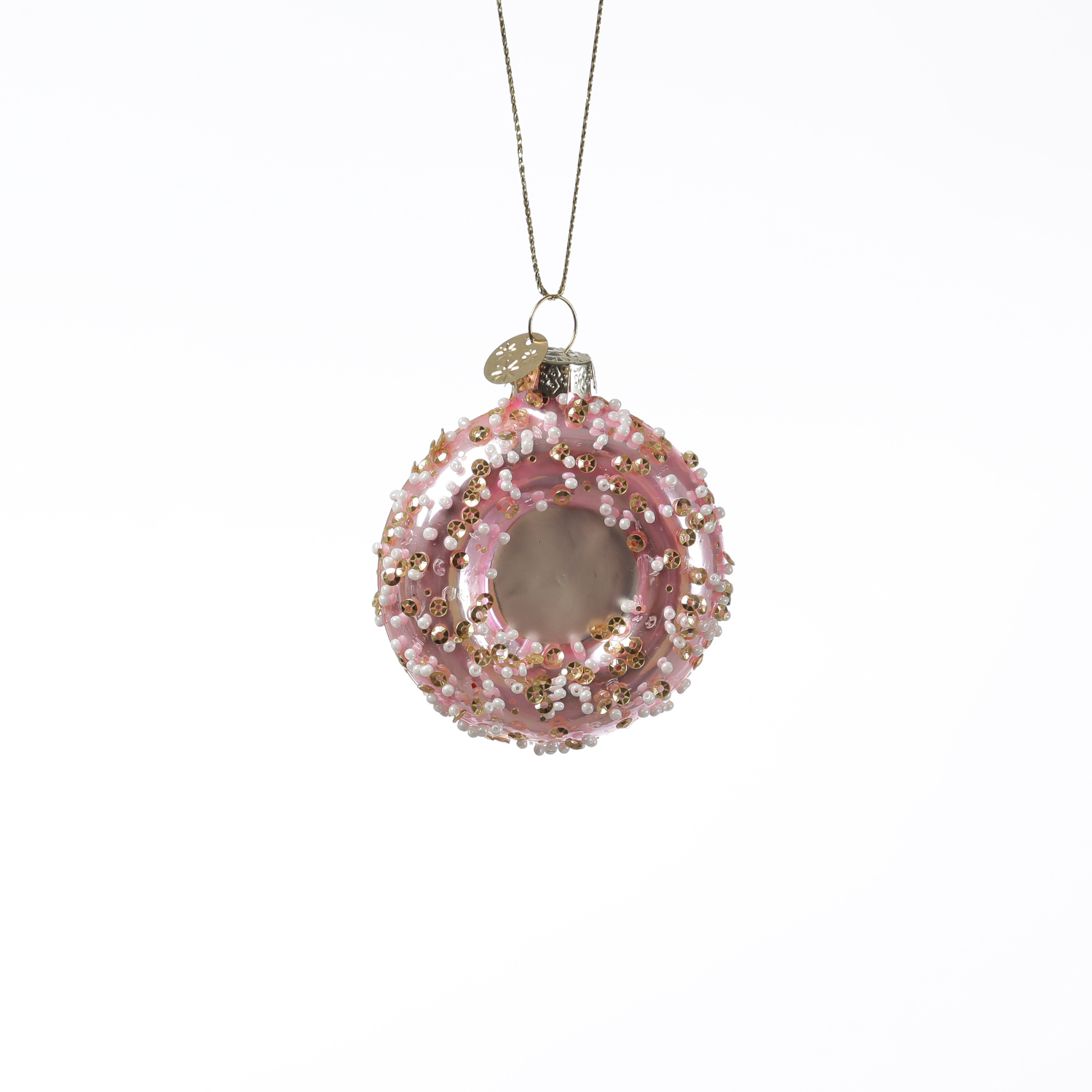 Weihnachtsbaumschmuck Donut/Erdbeere/Schokolade - Glas - Christbaumschmuck - 3er Set