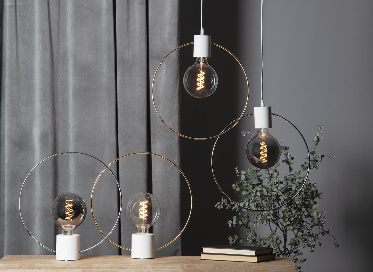 Leuchtmittel | LED | Filament | SPIRAL | E27 | Dimmbar | Kugel | Ø125mm | Amber Glas