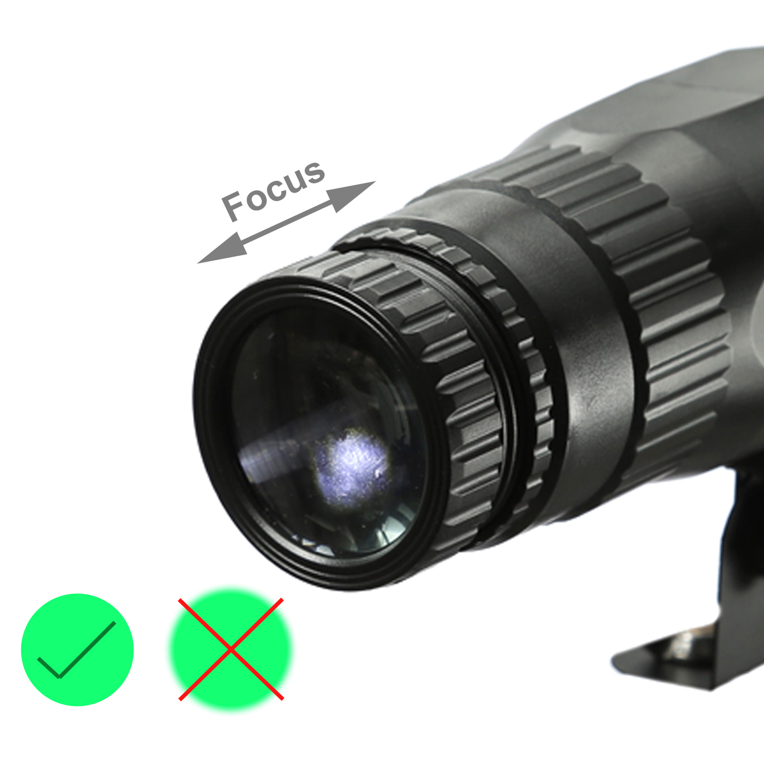 Spiegelkugel Komplettset 30cm mit Motor, 9W LED Pinspot (RGB) und Montagematerial PROFI