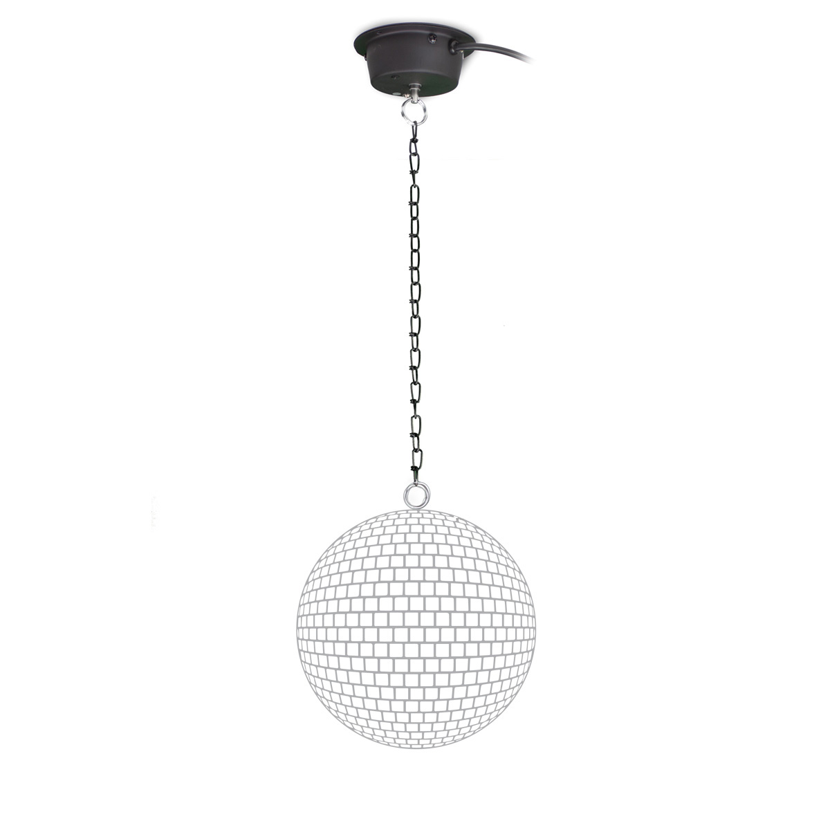 Spiegelkugel Motor Discokugel bis 20cm -3kg - DMX Drehmotor für Diskokugel