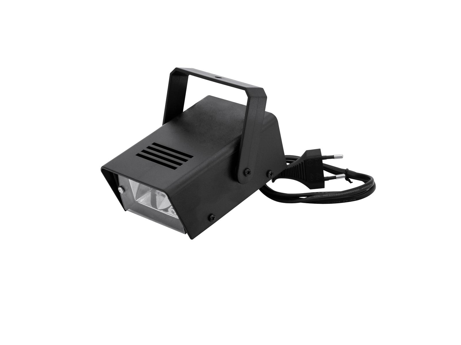 Disco Strobe 50 - kompaktes Stroboskop mit Geschwindigkeitsregelung