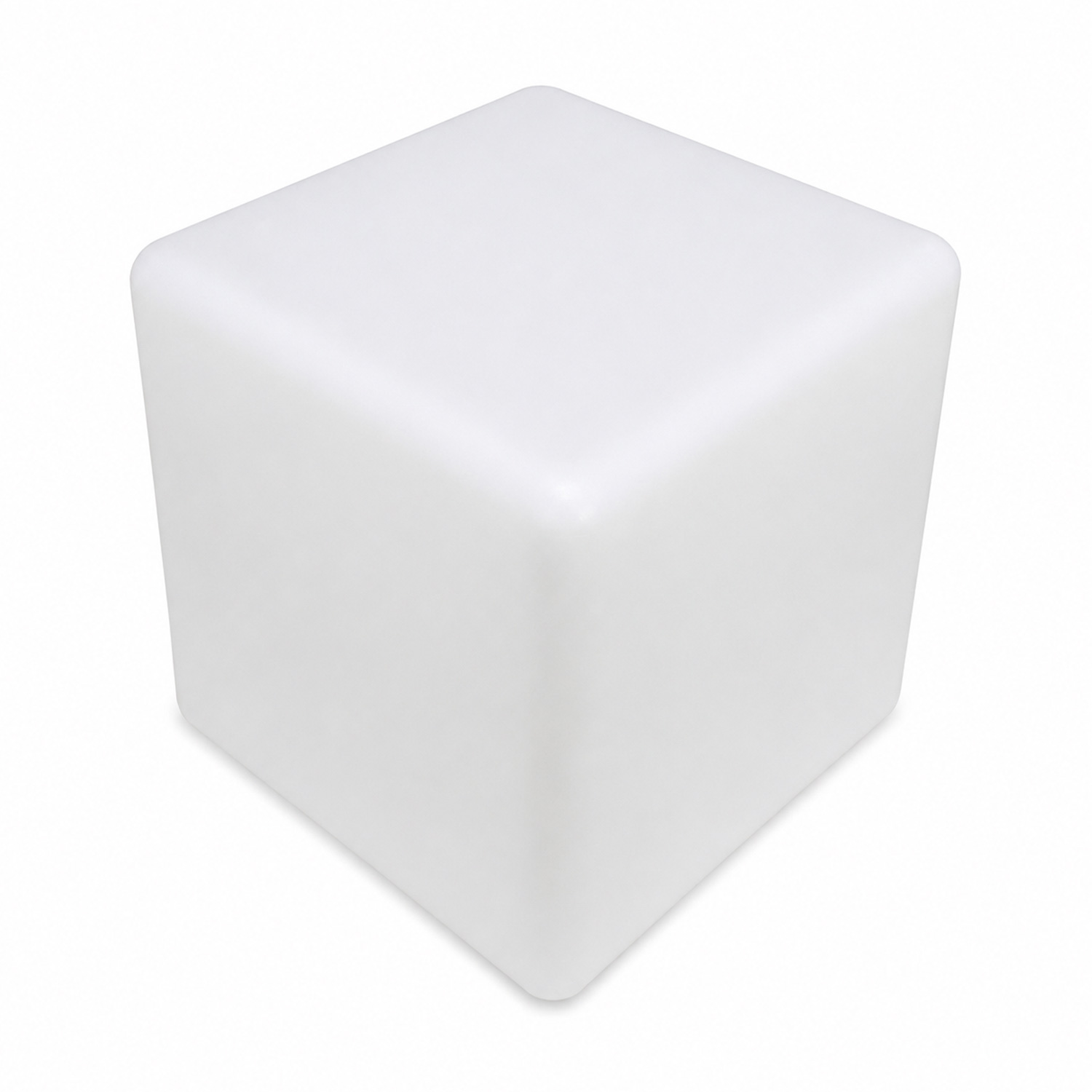 LED Würfel outdoor - Leuchtwürfel 40x40cm - E27 Fassung - kaltweiße 1W LED