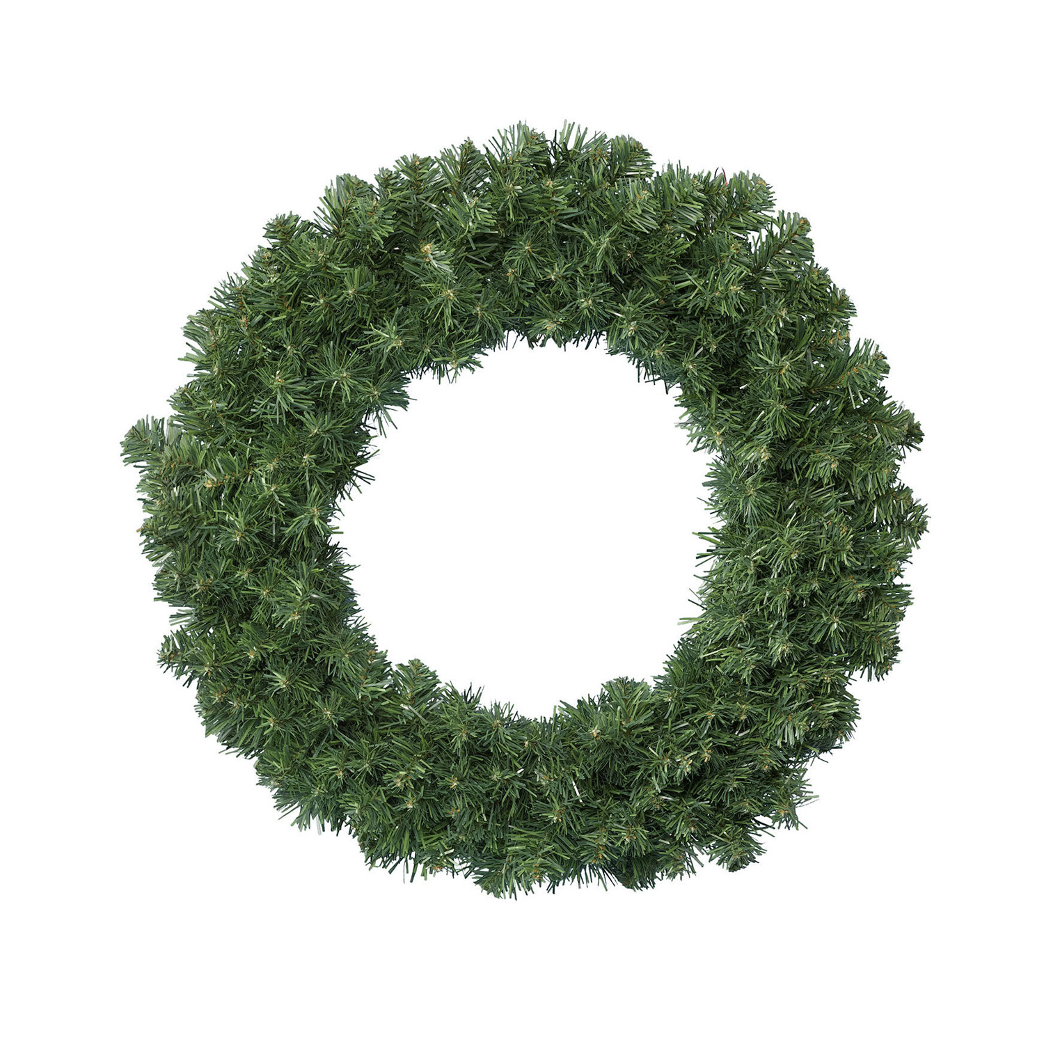 Tannenkranz - Kunststoff - D: 42cm - Innen und Außen - grün