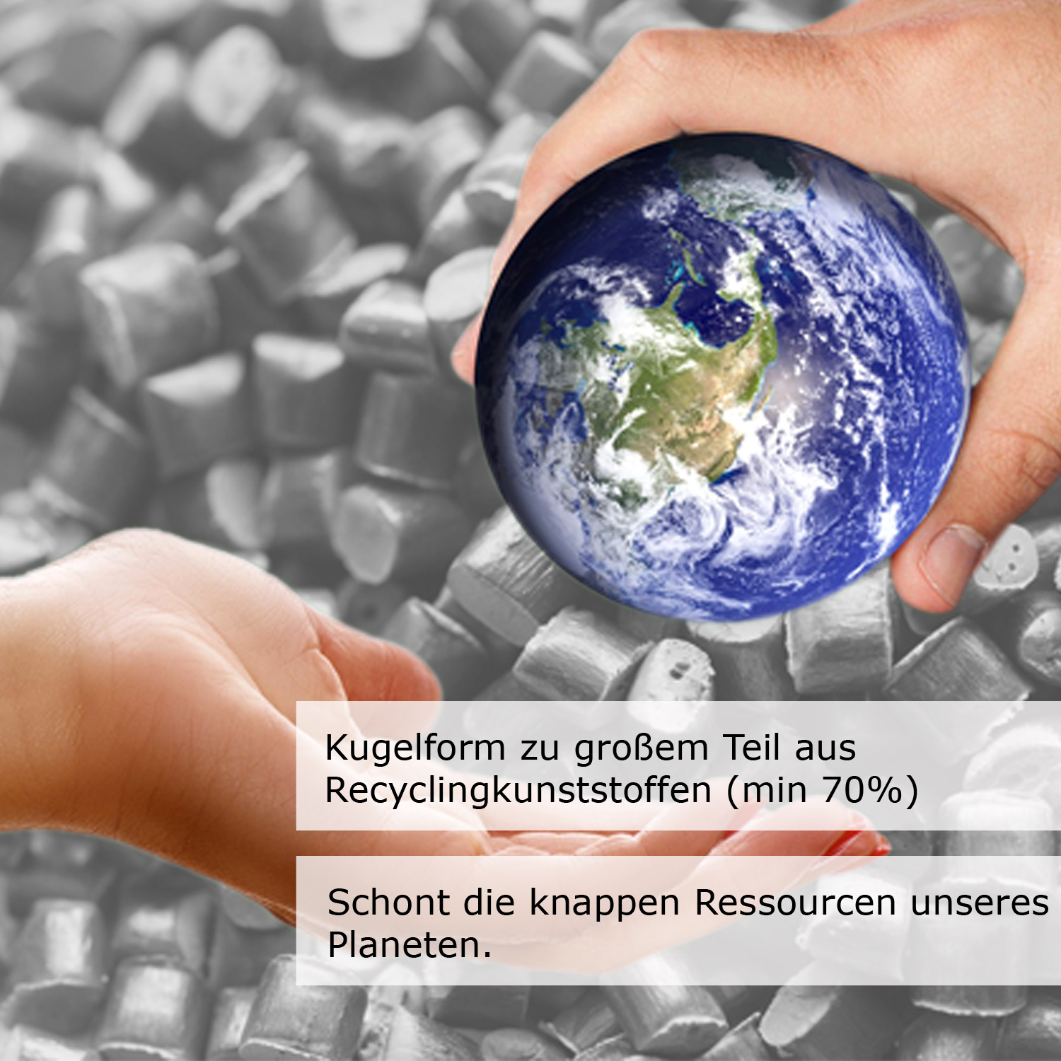 Spiegelkugel 30cm - Safety - Discokugel - Echtglas - 10x10mm Spiegel - schwarz