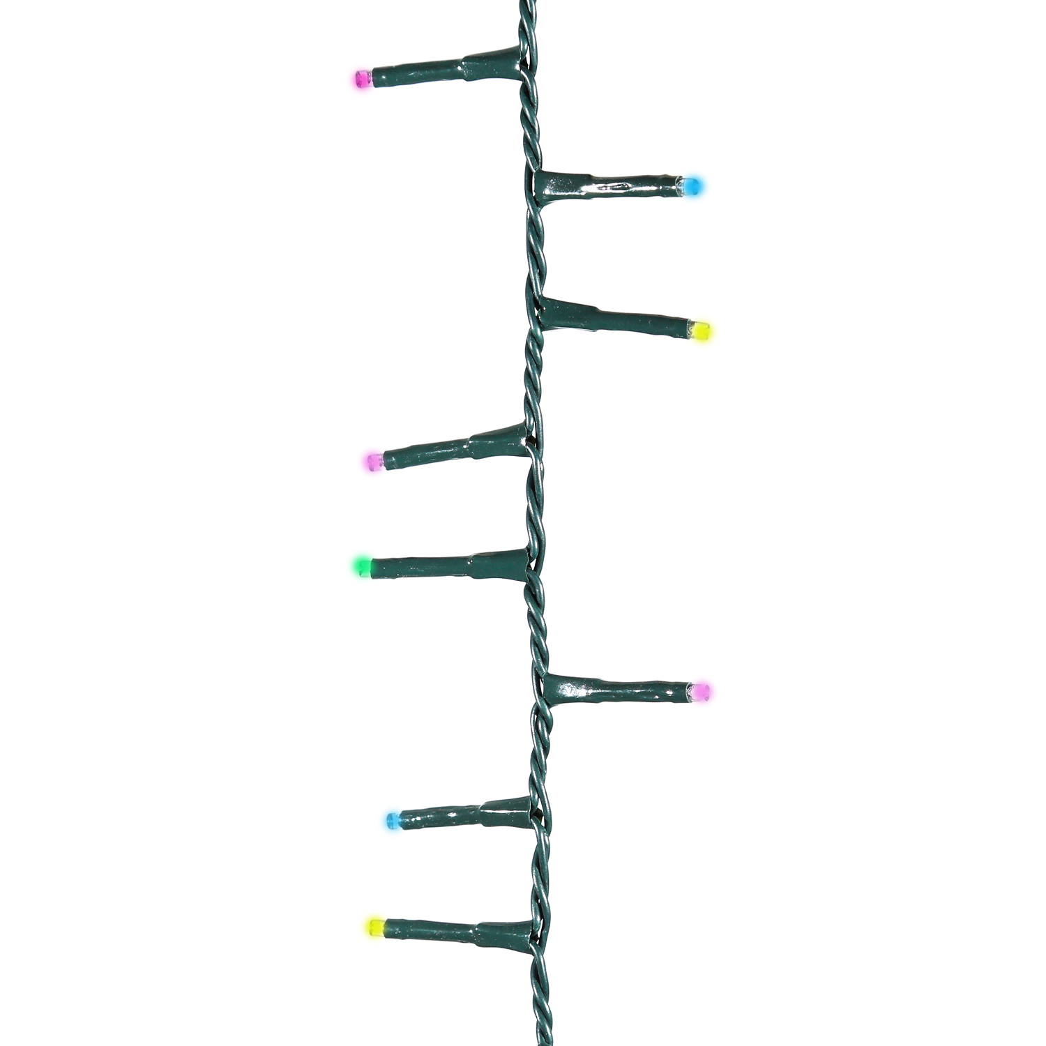 LED Lichterkette Compact Twinkle - 750 soft bunte LED - L: 16m - 8 Funktionen - Timer - Außentrafo