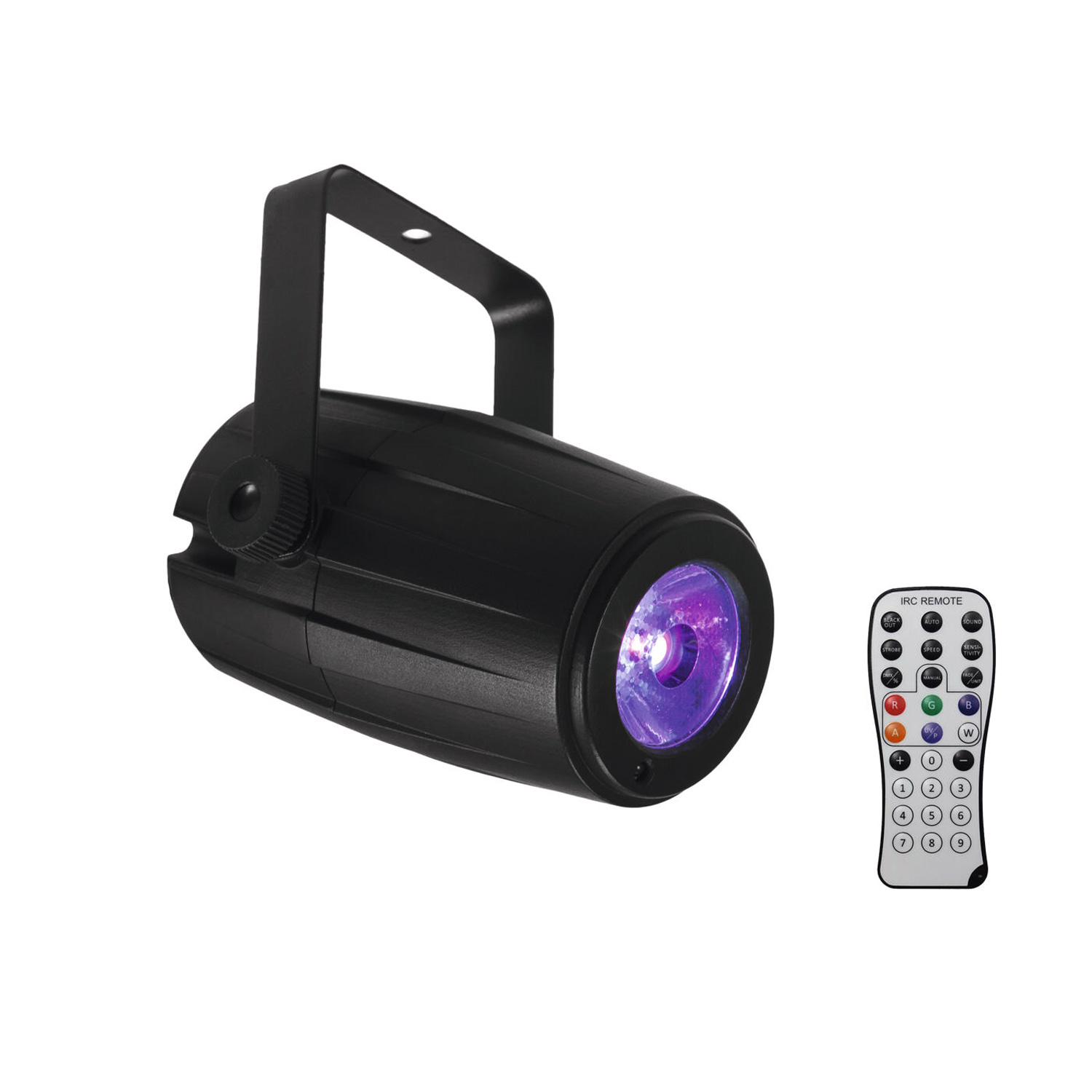 Spiegelkugel Komplettset 30cm mit Motor, 5W LED Pinspot (RGBW) und Montagematerial PREMIUM