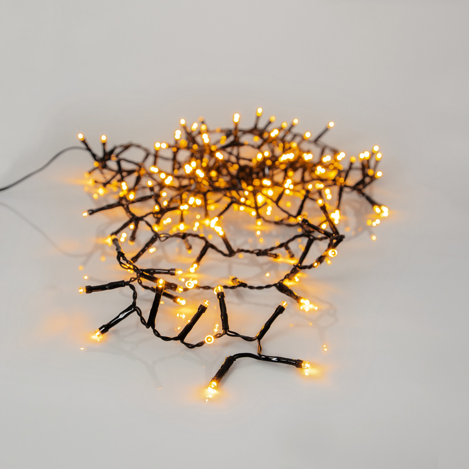 LED Lichterkette - Serie LED - outdoor - 540 ultra warmweiße LED - L: 11m - schwarzes Kabel