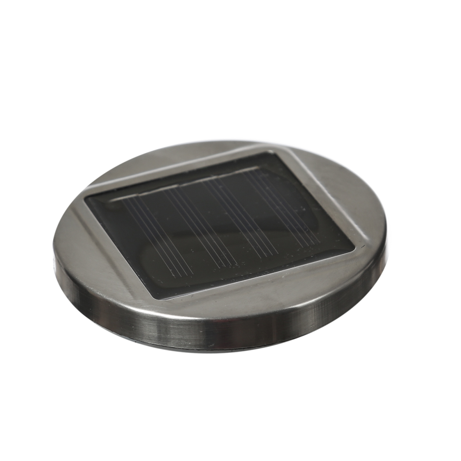 LED Solarglas - Windlicht mit Juteseil - Glas - warmweiße LED - Lichtsensor - H: 16cm - grün