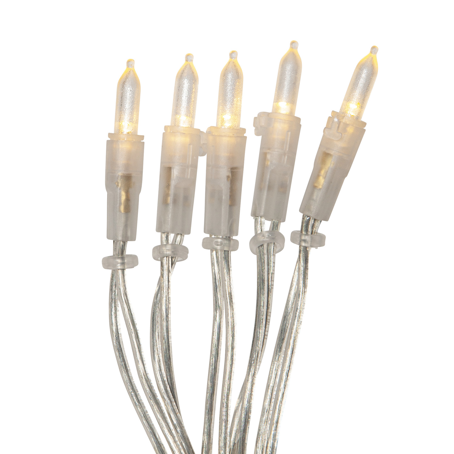 LED Lichterkette Pisello - Weihnachtslichterkette - 20 warmweiße LED - L: 2,85m - für Innen