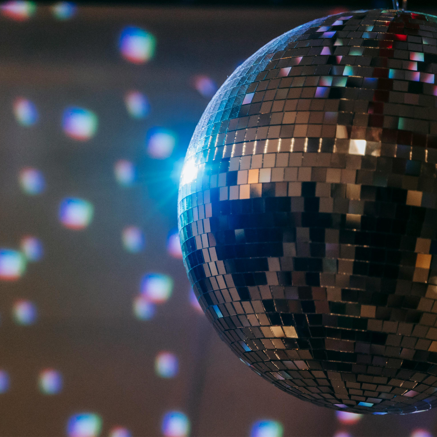 Spiegelkugel Komplettset - Discokugel, Motor, Pinspot, Montagematerial für Diskokugel - Mirrorball Set - Partyset