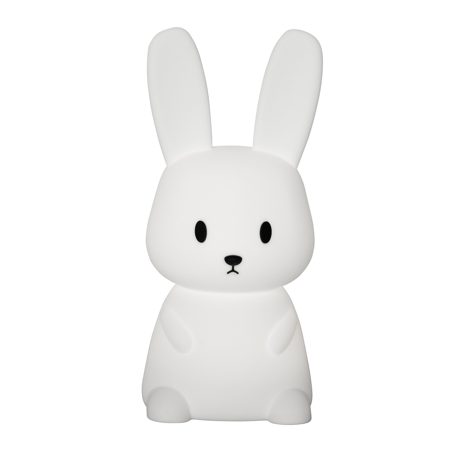 LED Nachtlicht Hase STUPSI - Einschlaflicht - H: 20cm - Warmweiß/Farbwechsel - Batteriebetrieb