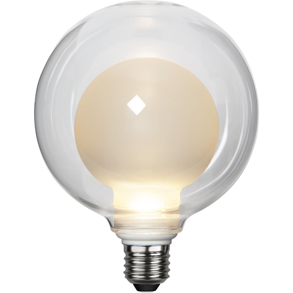 LED Deko Leuchtmittel "Space" - E27 - warmweiß - in 3 Stuffen dimmbar - 2700K - 3,5W