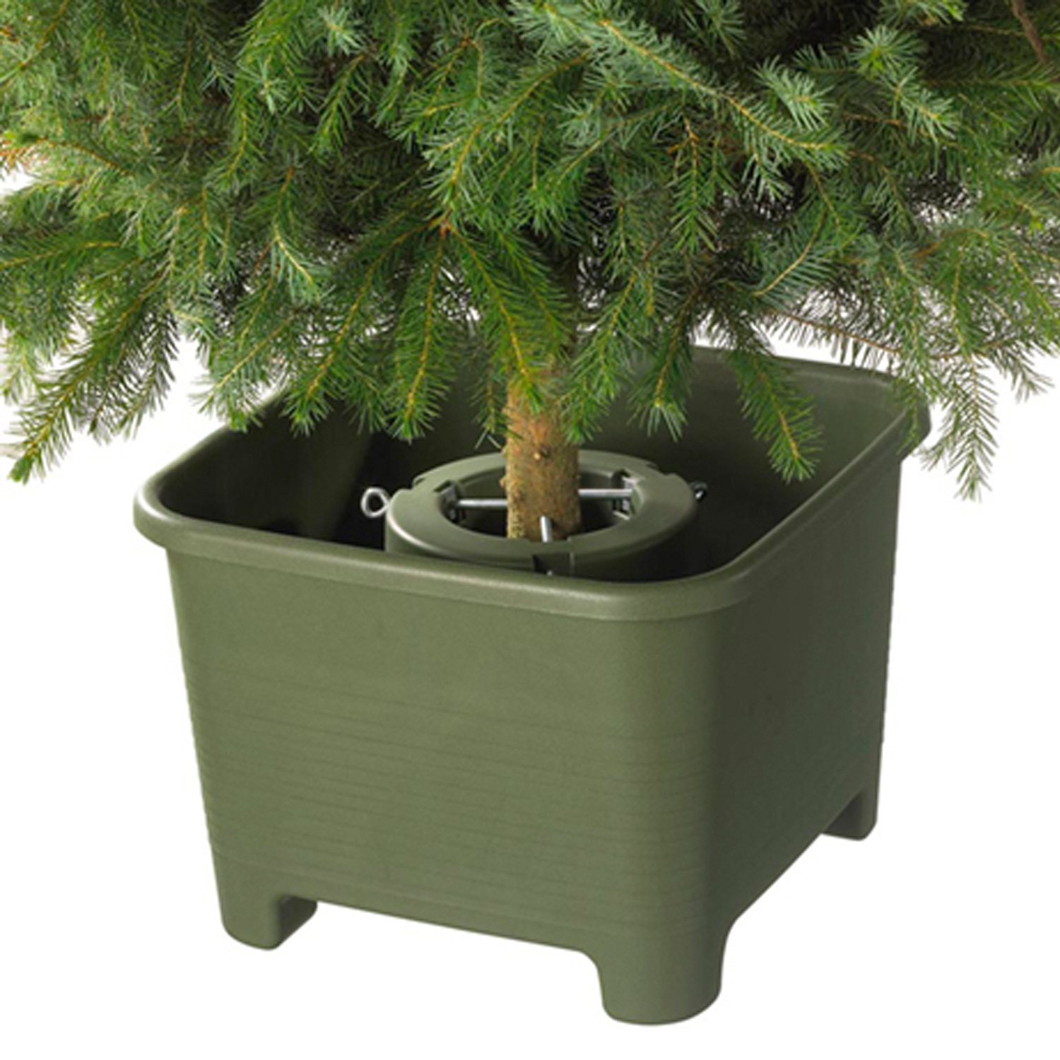 Weihnachtsbaumständer BOTANIC grün - 40cm - Für 1-9cm Stämme