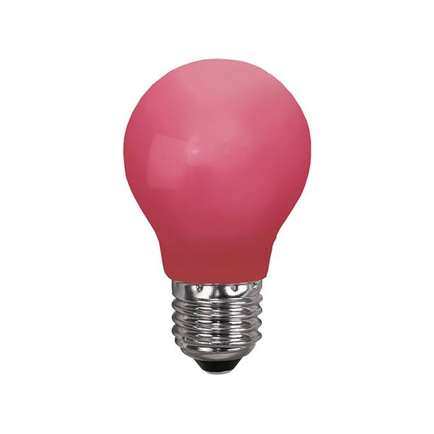 LED Leuchtmittel Tropfenlampe A60 Polycarbonat Rot 2W