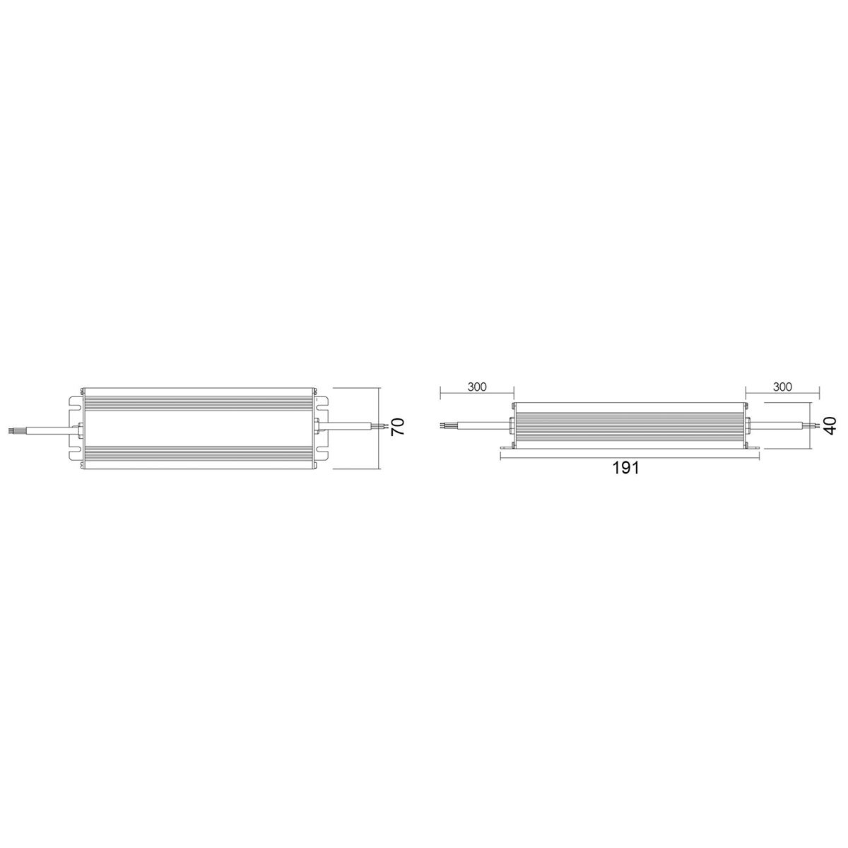 LED Netzteil / Treiber DEKOLIGHT V6-150-24 - CV - IP67 - 24V - 150W
