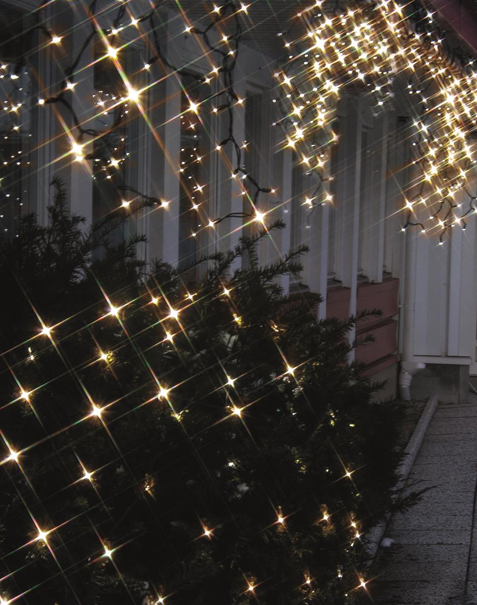 System LED Black | Lichtnetz | koppelbar | exkl. Trafo | 2.00m x 1.00m | 100x Warmweiß