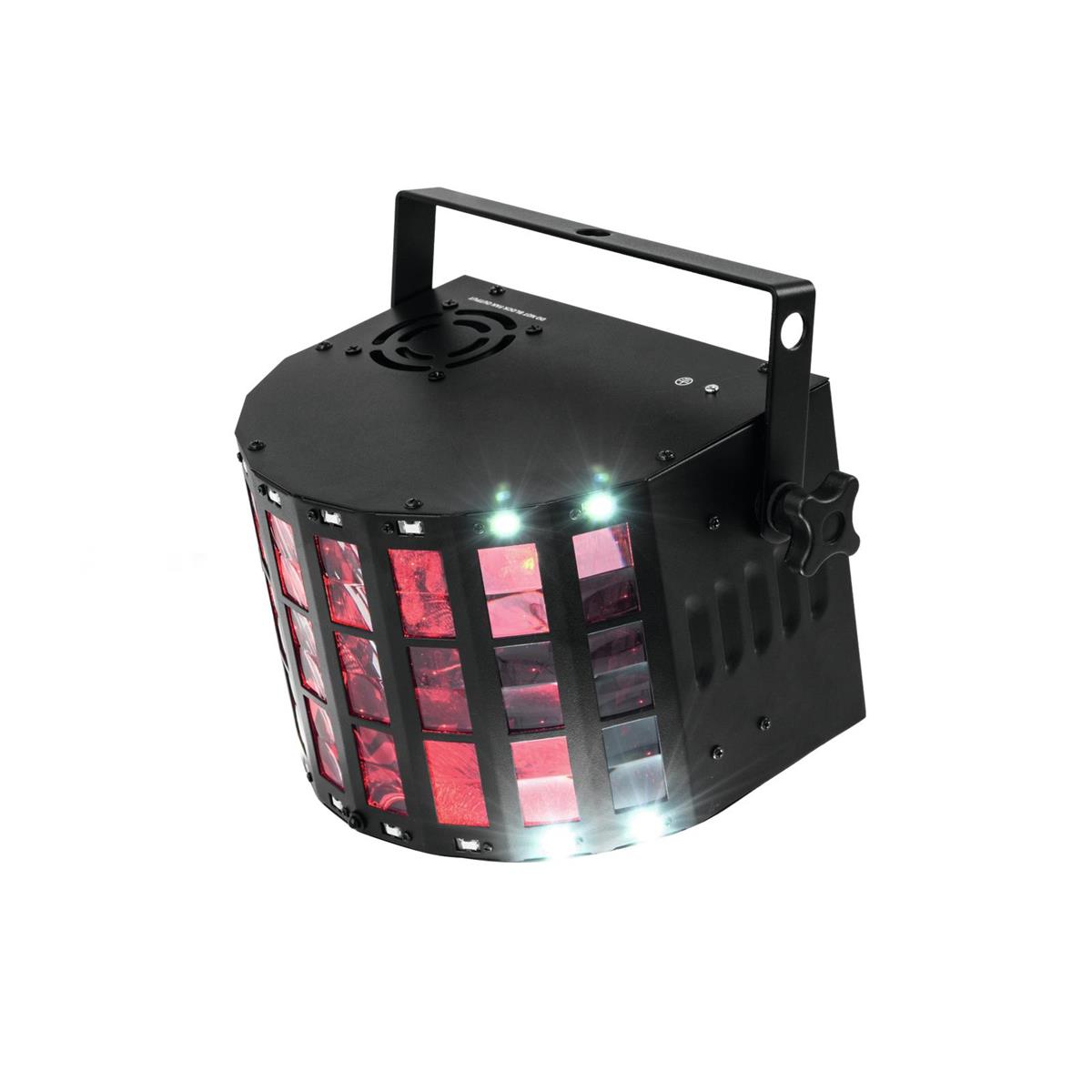 LED Mini Hybrid Strahleneffekt D-20 - Derby Effekt mit Stroboskop - DMX