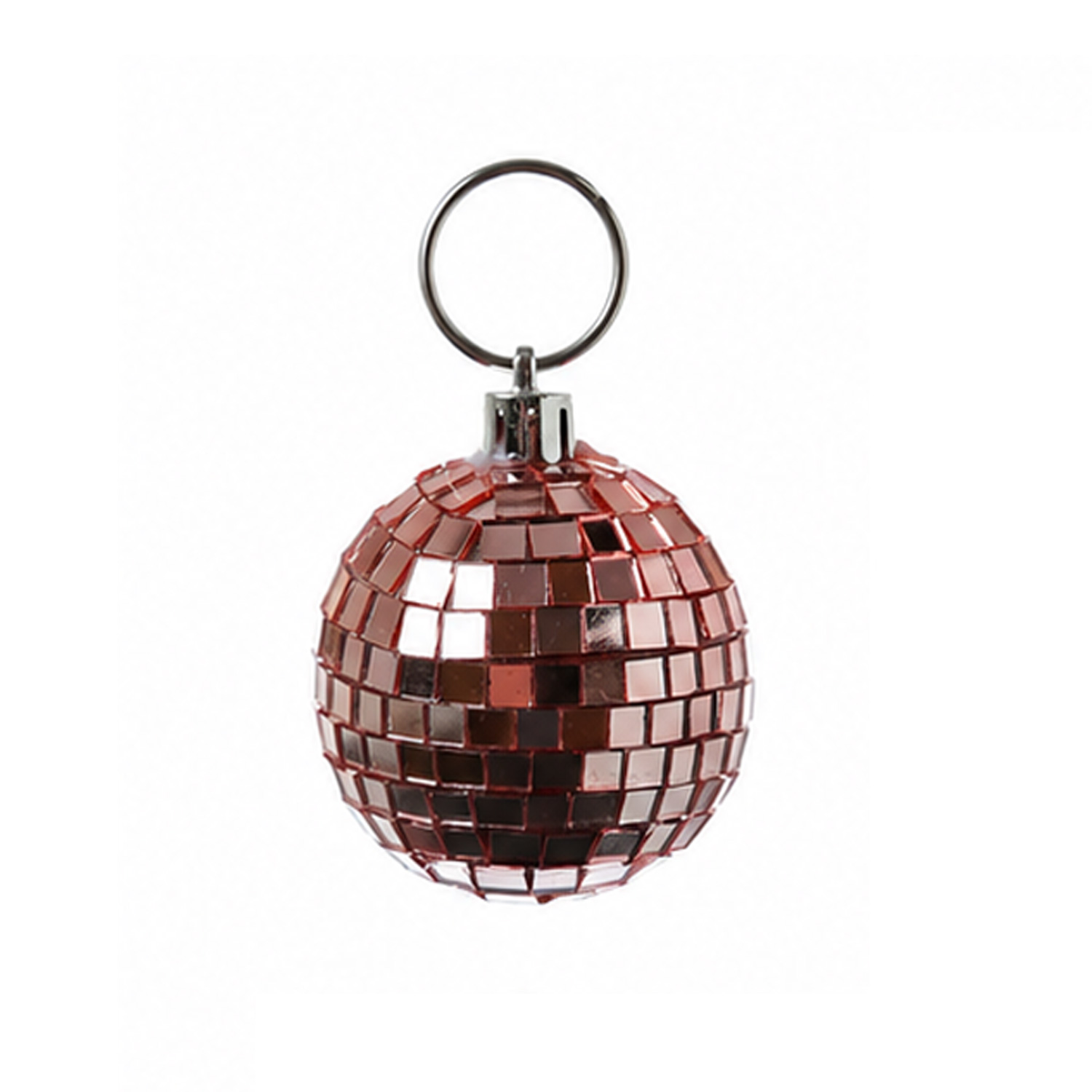 Spiegelkugel 5cm - kupfer - Diskokugel Echtglas - 7x5mm Spiegel - DEKO Serie