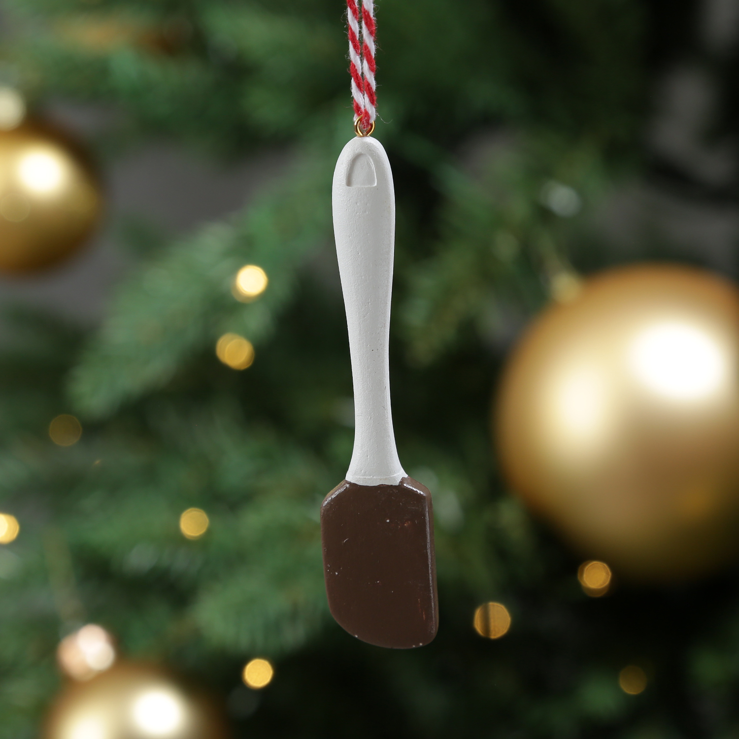 Christbaumschmuck Weihnachtsbaeckerei - 12 verschiedene Baumhaenger - Polyresin - 12er Set